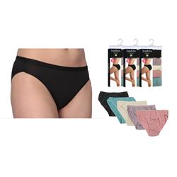 Picture of DDI 2339281 Isadora Women&apos;s Dusty Tones Hi-Cut Briefs 5-Pack Size 5-7 Case of 12