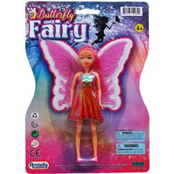 Picture of DDI 2339491 6.25&quot; Butterfly Fairy Doll- Assorted Colors Case of 96