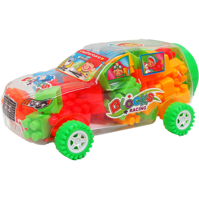 2322344 Blocks Racing Assorted Color Blocks, 48-Piece case of 12