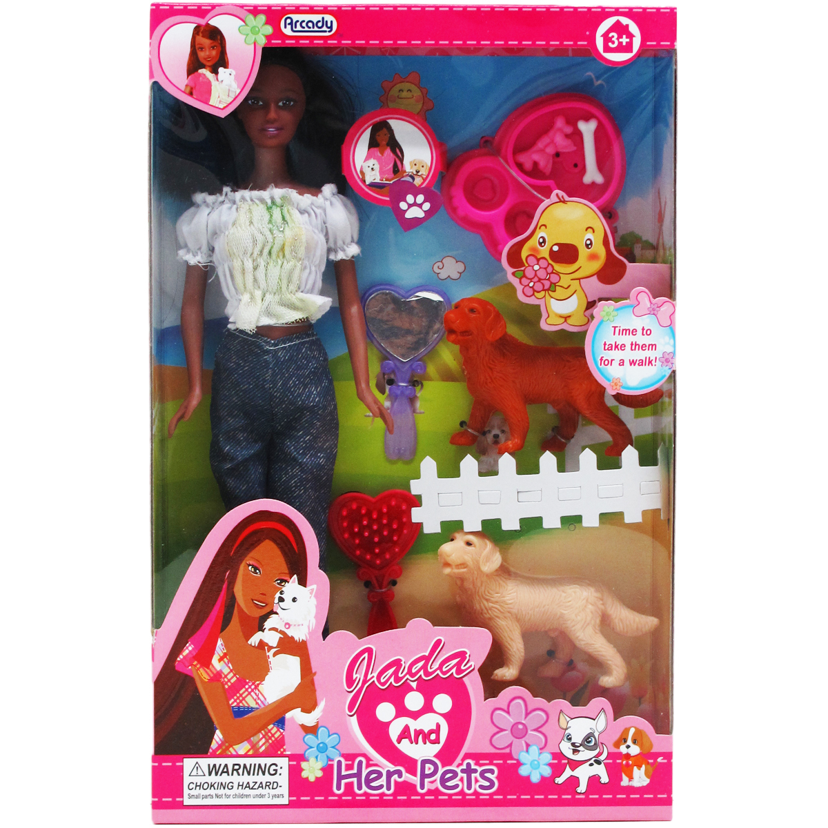 11.5" Jada Doll with Pets & Accessories Case of 12
