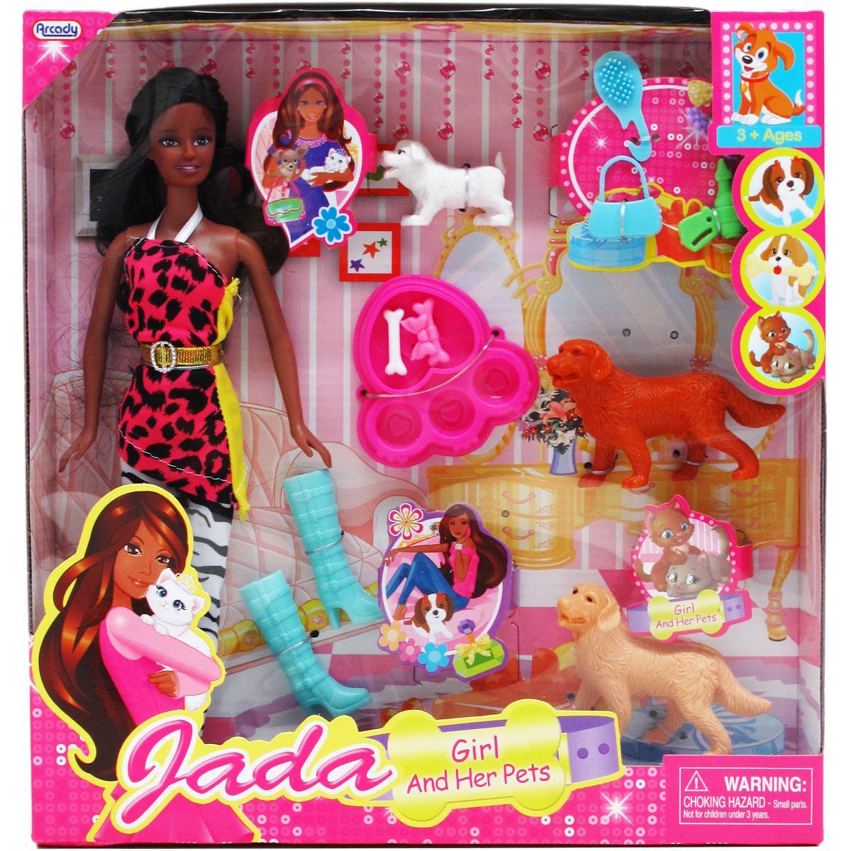 Jada Doll with Accessories, 11.5 case of 12