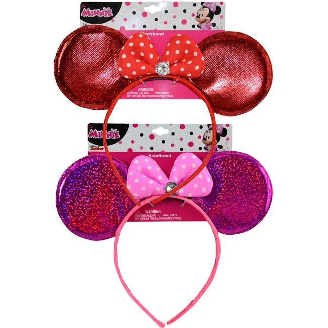 Picture of DDI 2336923 Minnie Ear Shaped Foil Headband - Assorted Case of 144
