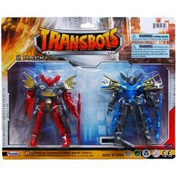 Picture of DDI 2339738 Transformable Robots&#44; Blue & Red&#44; 2 Piece - Case of 48