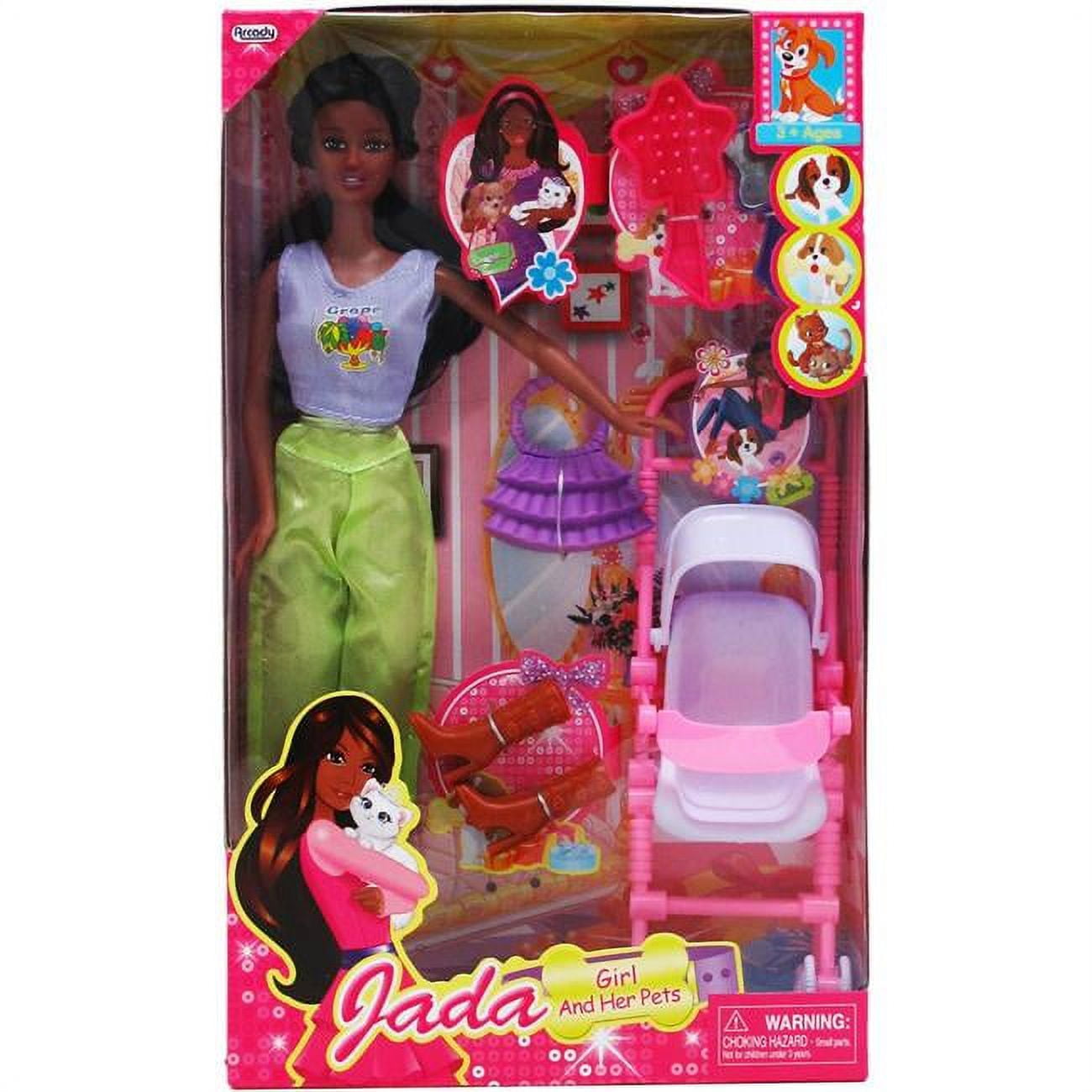 Picture of DDI 2339754 11.5 in. Jada Doll with Pets & Accessories - Case of 12