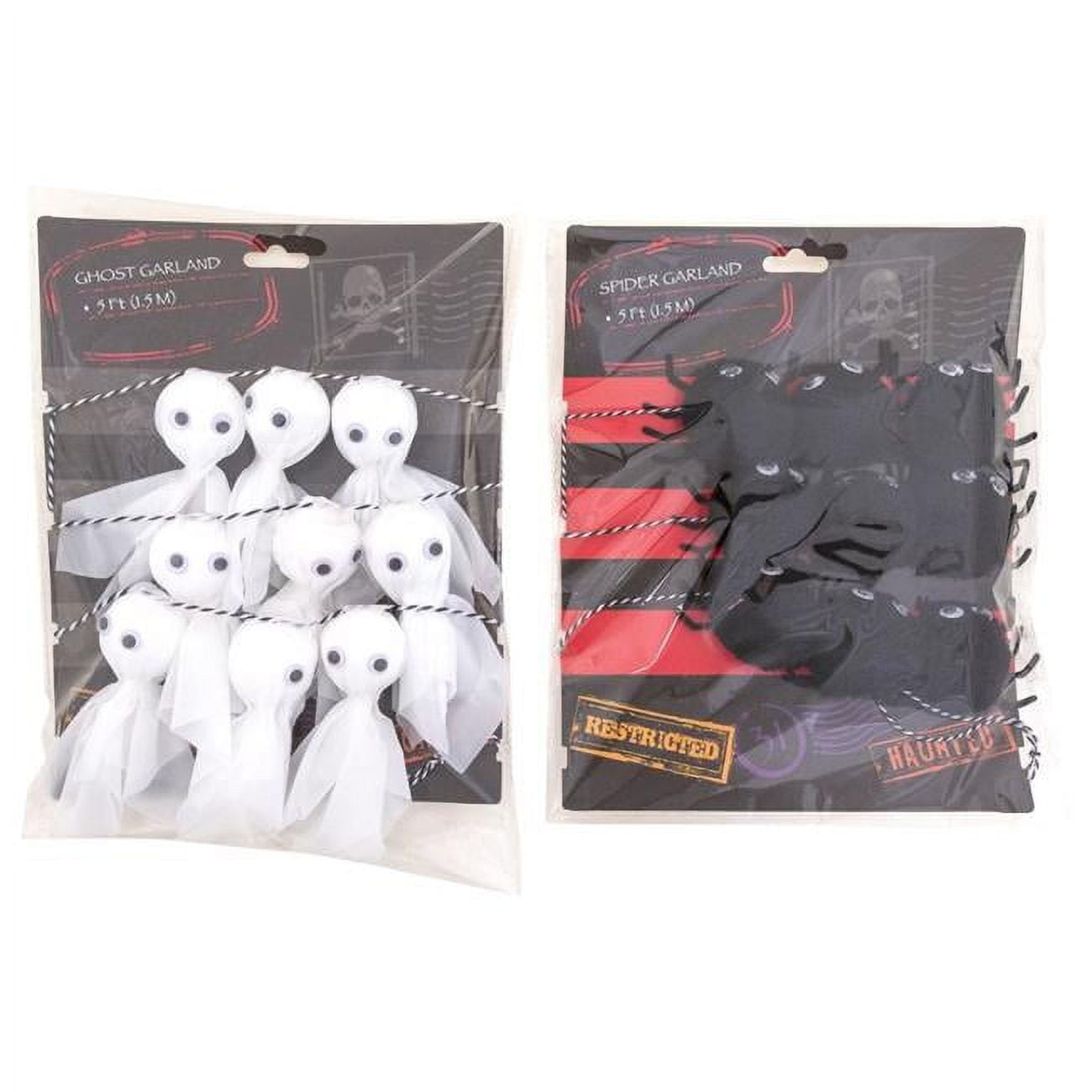 5 ft. Character Garland, Assorted Color, 9 Piece - Case of 18