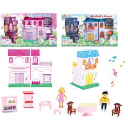 Picture of DDI 2339811 My Dolls House Play Set with Battery Operated Light & Sound&#44; Assorted Color - Case of 12