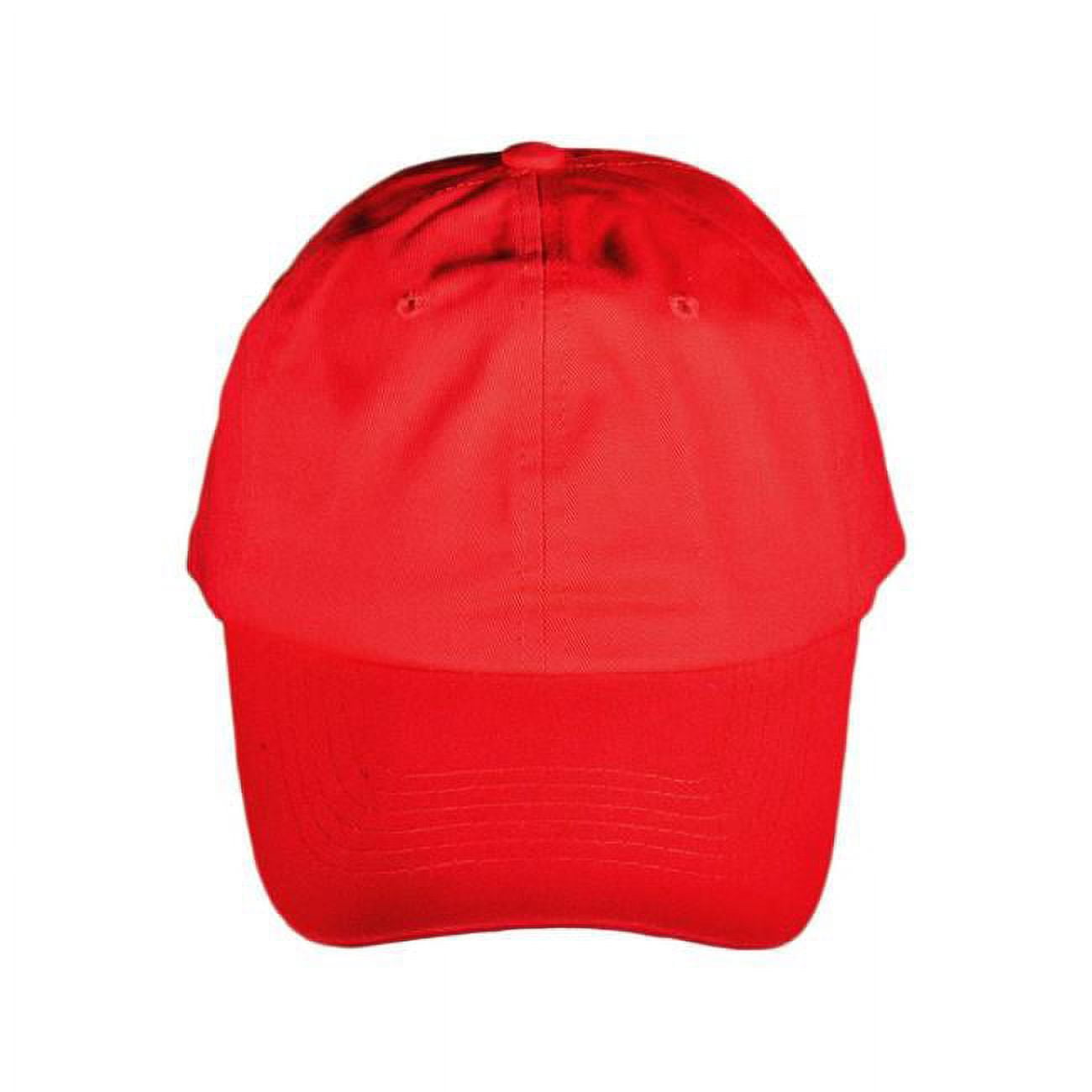 Picture of DDI 2340427 Solid Baseball Cap - Red Case of 36