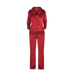 Picture of DDI 2340430 Ladies Velour Jogging Suit&#44; Wine - Case of 12