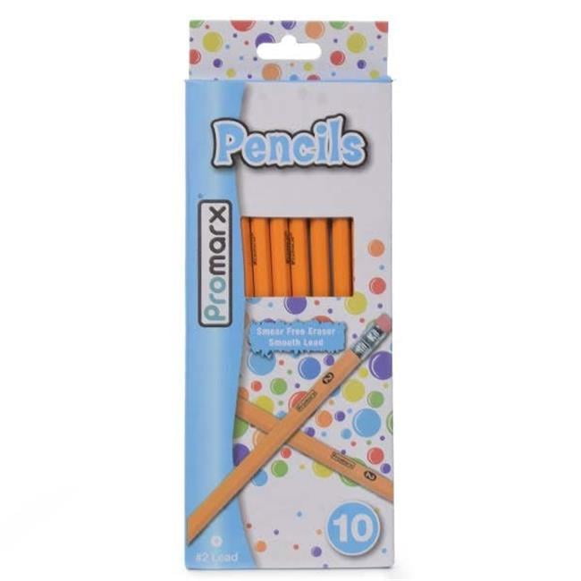Picture of DDI 2324260 Promarx #2 Pencils - 10 Count  Yellow Case of 48