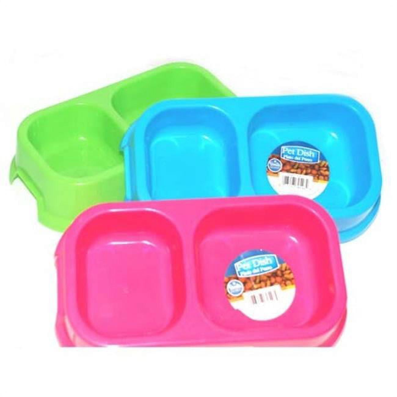 Picture of Bonita Home 2324420 Plastic Dog Bowl&#44; Assorted Color - Case of 36
