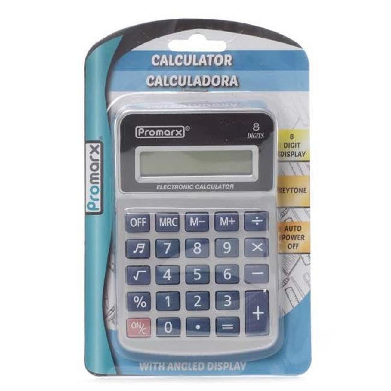 Picture of DDI 2329637 Promarx Calculator 8 Phonetic Function Case of 48