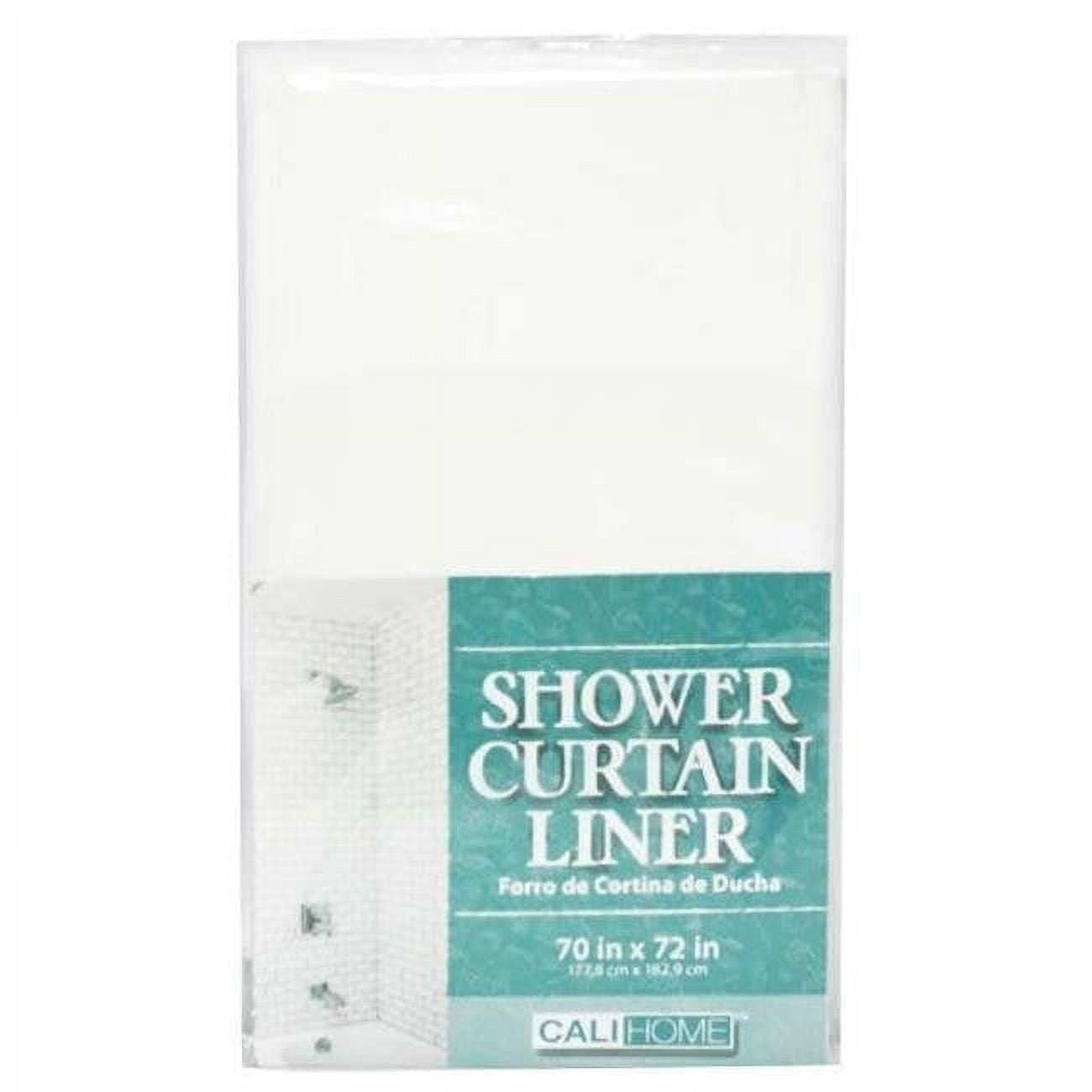 Picture of DDI 2329897 White Shower Liner - 70&quot; x 72&quot; Case of 50
