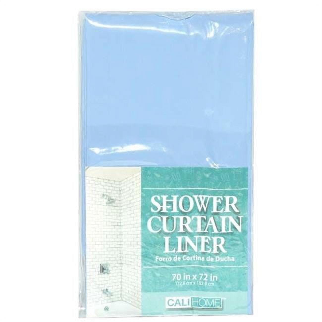 Picture of DDI 2329899 Blue Shower Liner 70&quot; x 72&quot; Case of 50