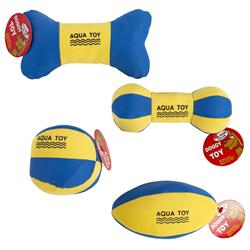 2341591 Aqua Toy Floatable Dog Toy, Assorted Style - Case of 72