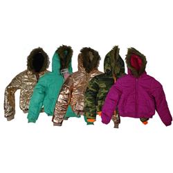 Picture of DDI 2342054 Girl&apos;s Trendy Puffer Jacket Assortment - Sizes 7-16 Case of 28