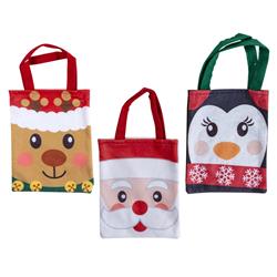 Picture of DDI 2341981 8 x 10 in. Felt Christmas Character Gift Bag&#44; Assorted Color - Case of 36