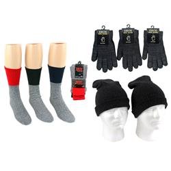 Picture of DDI 2321552 Adult Hats  Gloves &amp; Socks - Merino Wool  Assorted Colors Case of 180