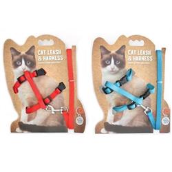 Picture of DDI 2332313 Cat Leash & Harness&#44; Assorted Color - Case of 144