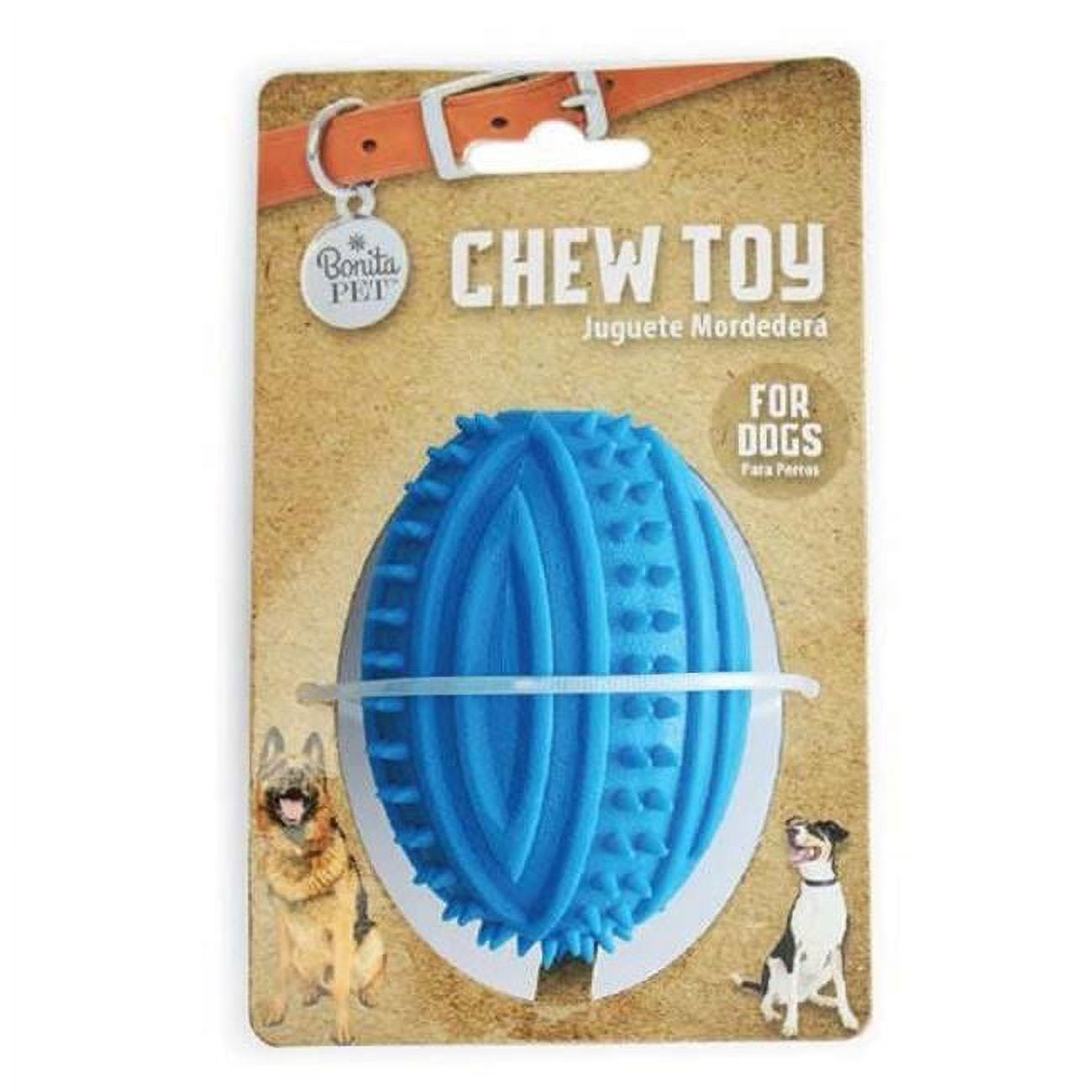 Picture of DDI 2332188 Spiky Ball Chew Toys - Blue  3.9&quot; Case of 48