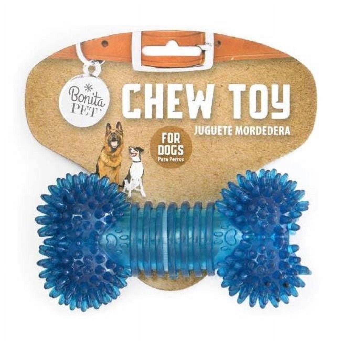 Picture of DDI 2332316 Bone Chew Toys - Blue  Turquoise Case of 144