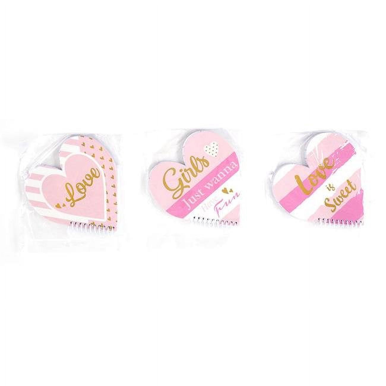 Picture of DDI 2341546 80 Sheet Valentine Simply Sweet Memo Pads Case of 48
