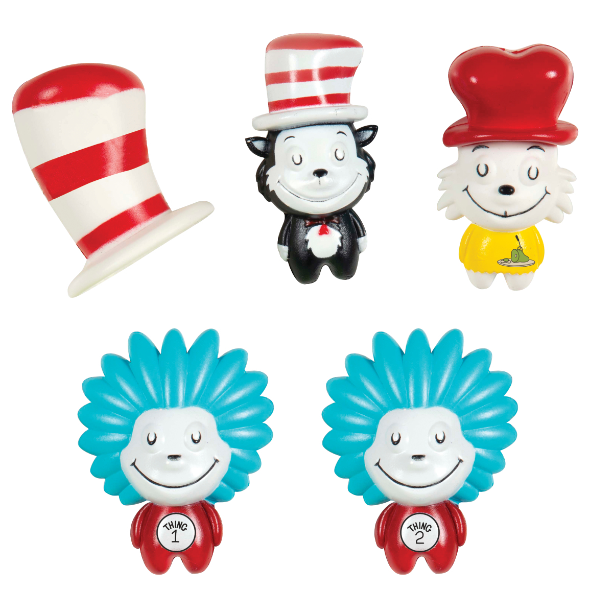 Dr. Seuss Squishies - Assorted, 3.5 case of 16