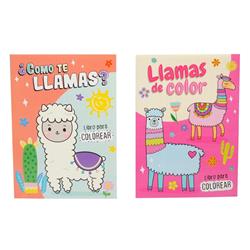 2342601 Spanish Llama Coloring Book - Assorted - 80 Pages Case of 48