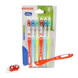 2344139 Toothbrushes - Pack of 6 - Case of 36