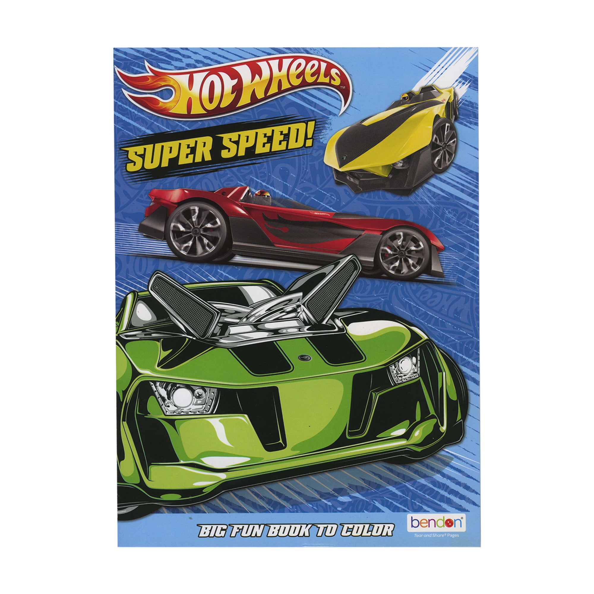 Picture of DDI 2345204 HOT WHEELS Coloring Book Case of 36