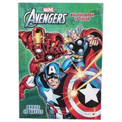Picture of DDI 2346859 Avengers Coloring Book - Brave in Battle - Case of 24