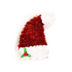 Picture of DDI 2347544 3D Mini Hanging Tinsel Christmas Hat Case of 72