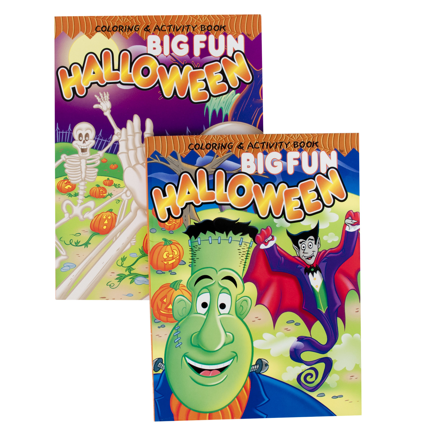 2346836 Halloween Coloring and Activity Books, Assorted - 64 Pages case of 48