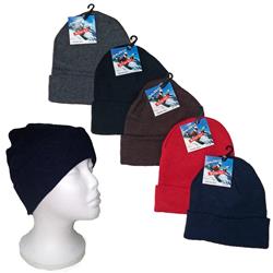 Picture of Doller Days 2126044 Adult Cuffed Knit Hats&#44; Pack of 24