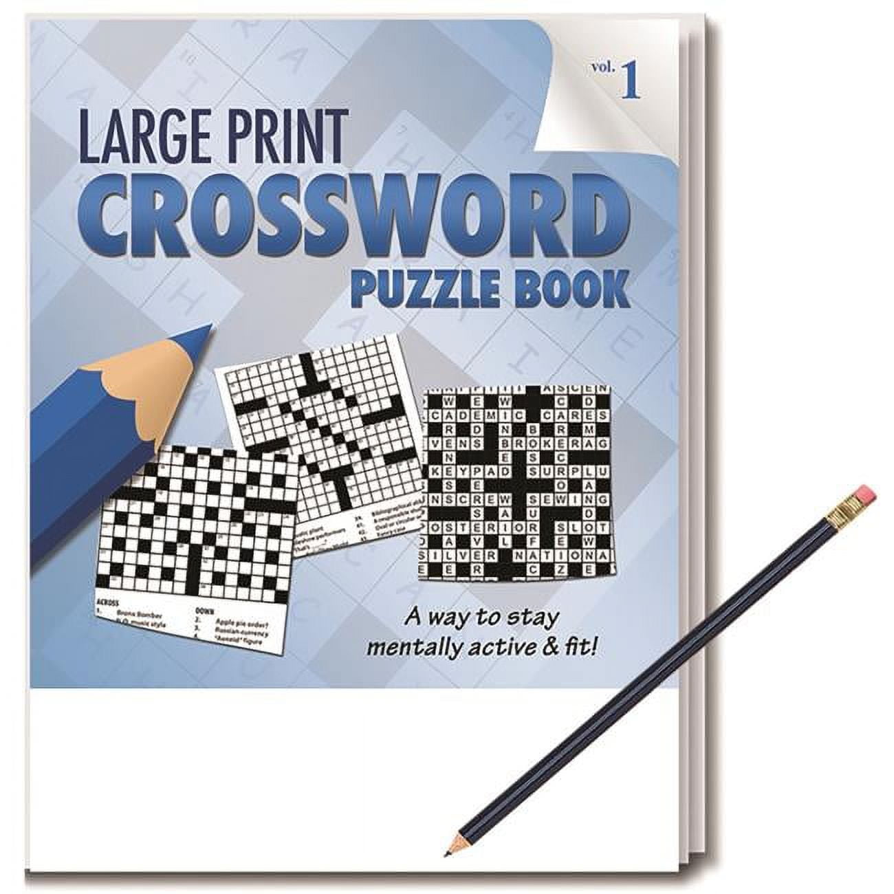 Picture of DDI 2345897 Crossword Puzzle Book - Puzzle Pack Case of 72
