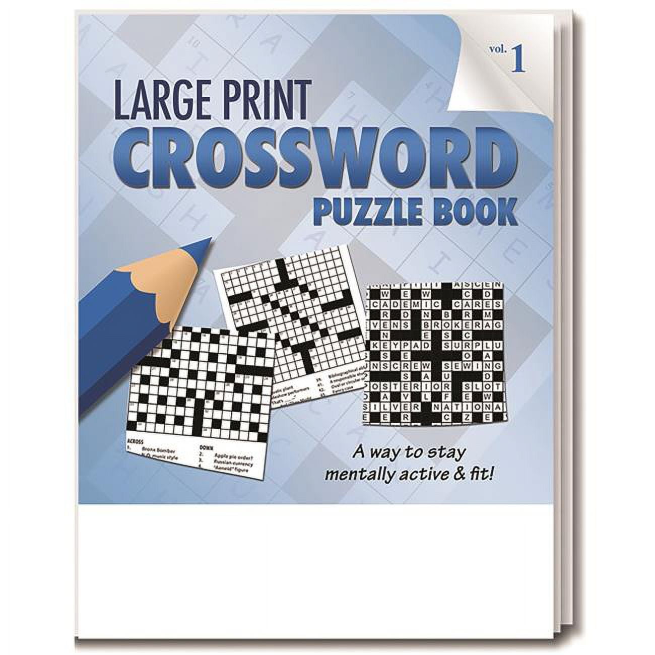 Picture of DDI 2345898 Crossword Puzzle Book - Large Print Case of 72