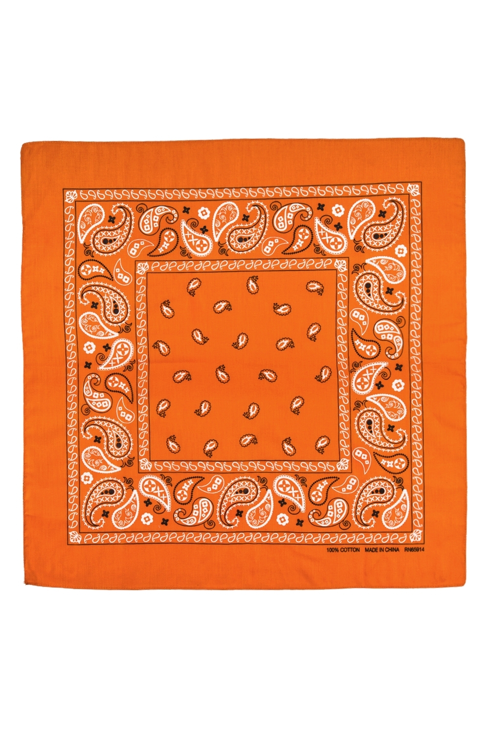 Cotton Bandana - Orange case of 120