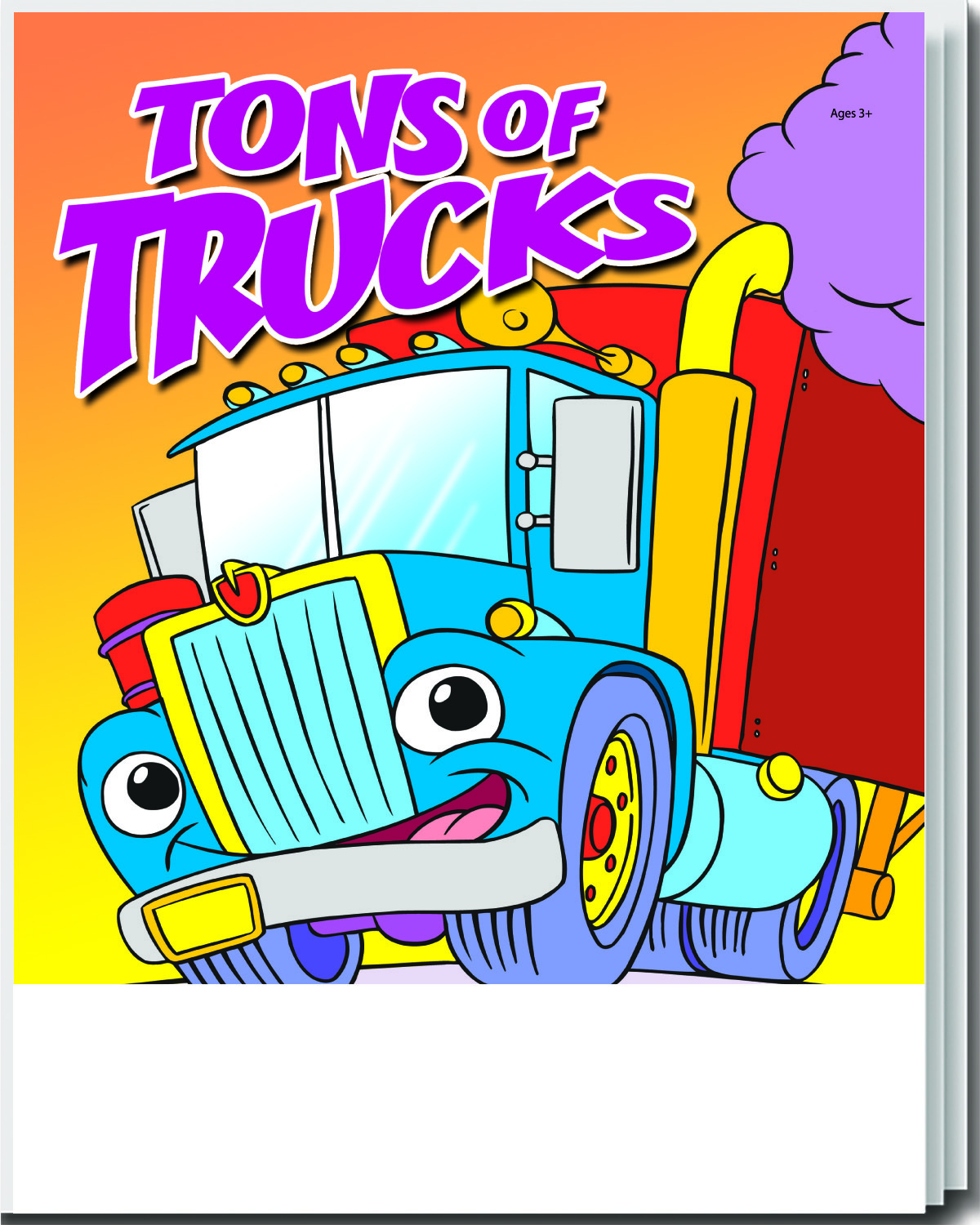 Coloring Book - Tons of Trucks Case of 125