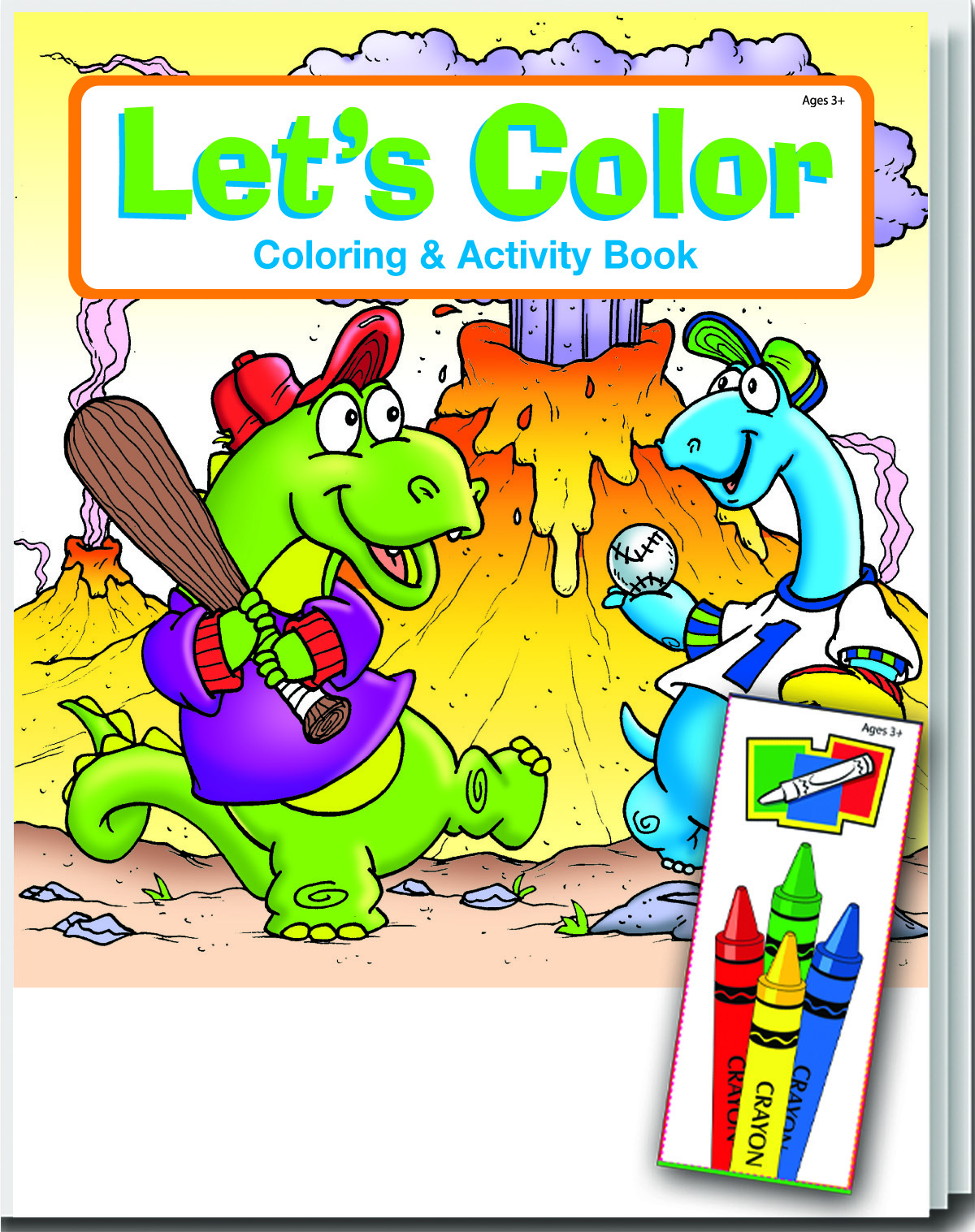Coloring Book Fun Pack - Let's Color Case of 72