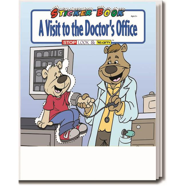 Picture of DDI 2345921 Sticker Book - A Visit to the Doctor&apos;s Office Case of 125
