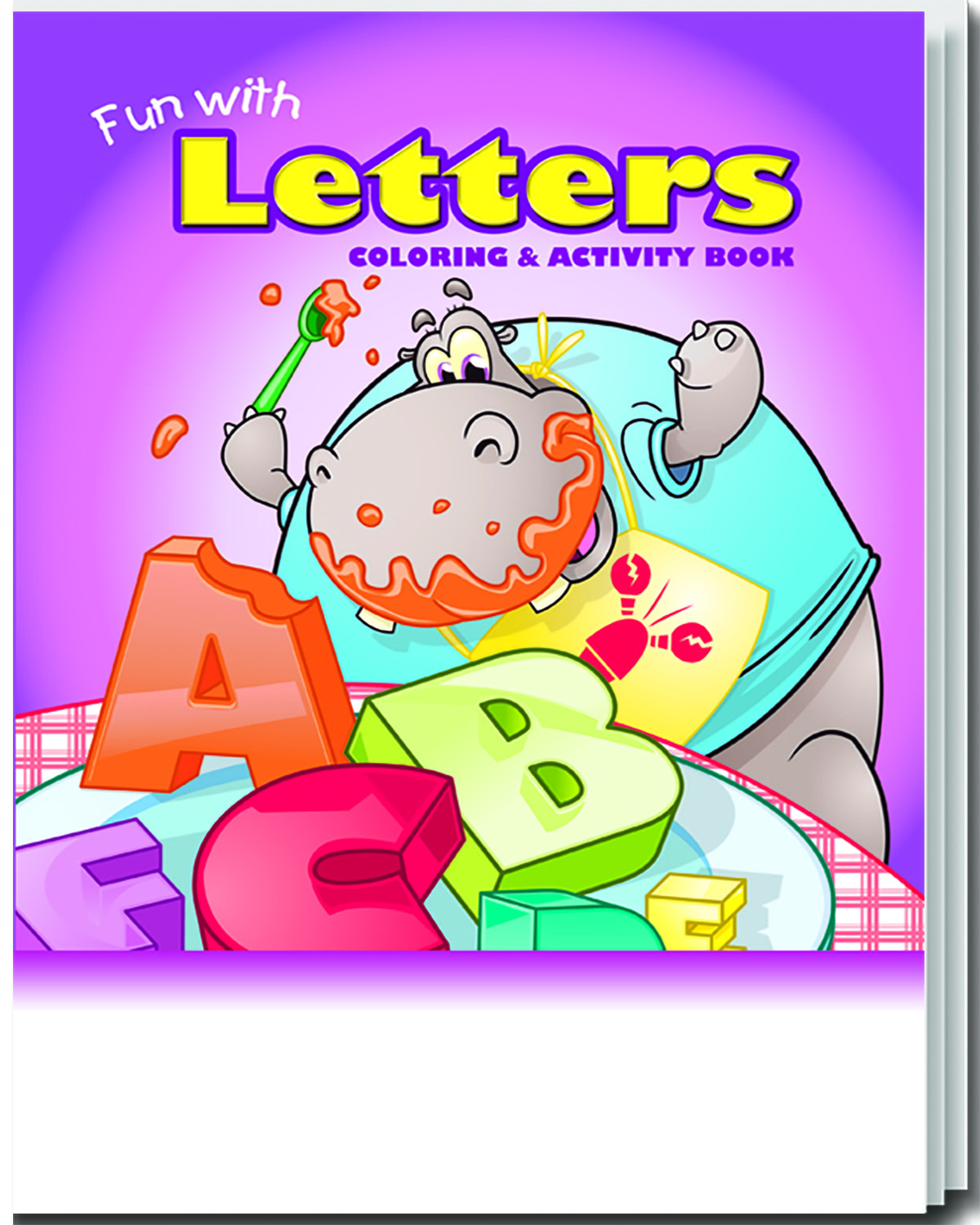 Coloring Book - Fun with Letters Case of 125