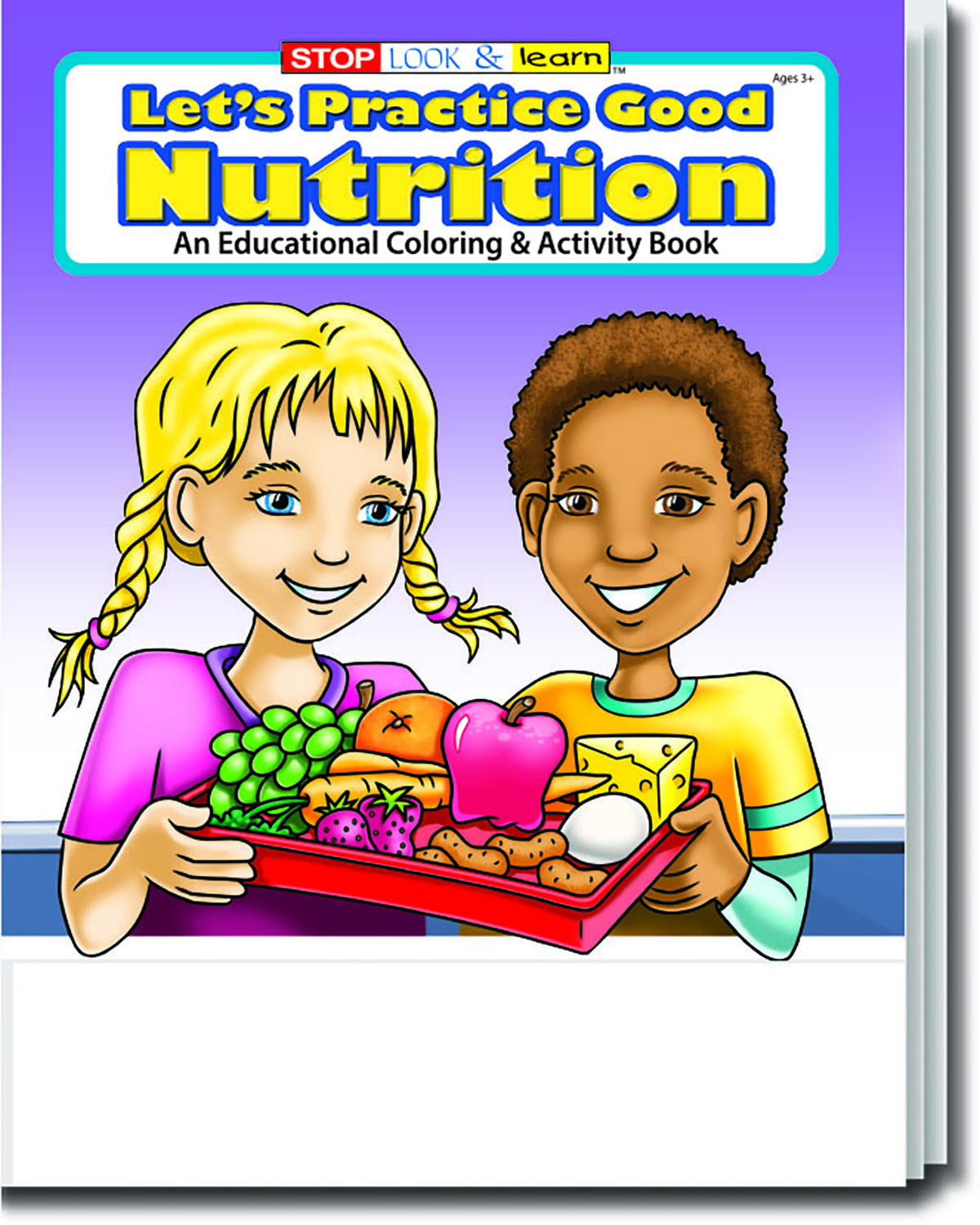 Coloring Book - Let's Practice Good Nutrition Case of 125