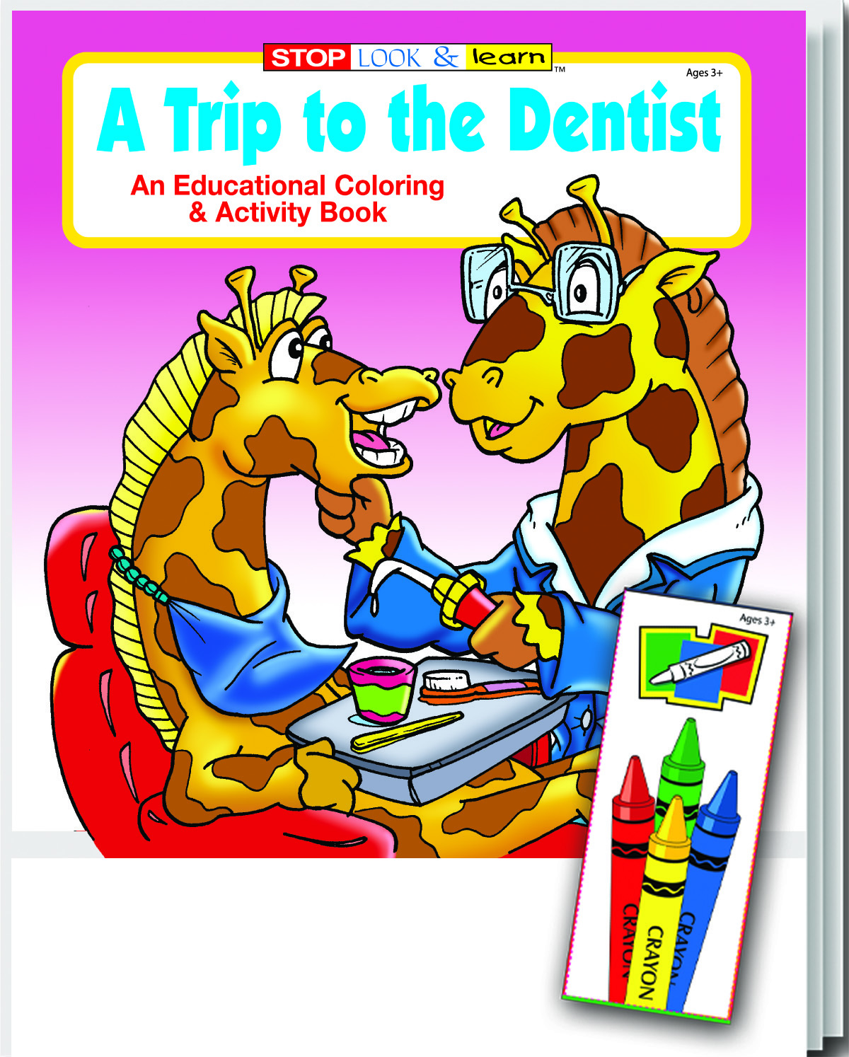 Coloring Book Fun Pack - A Trip to the Dentist Case of 72