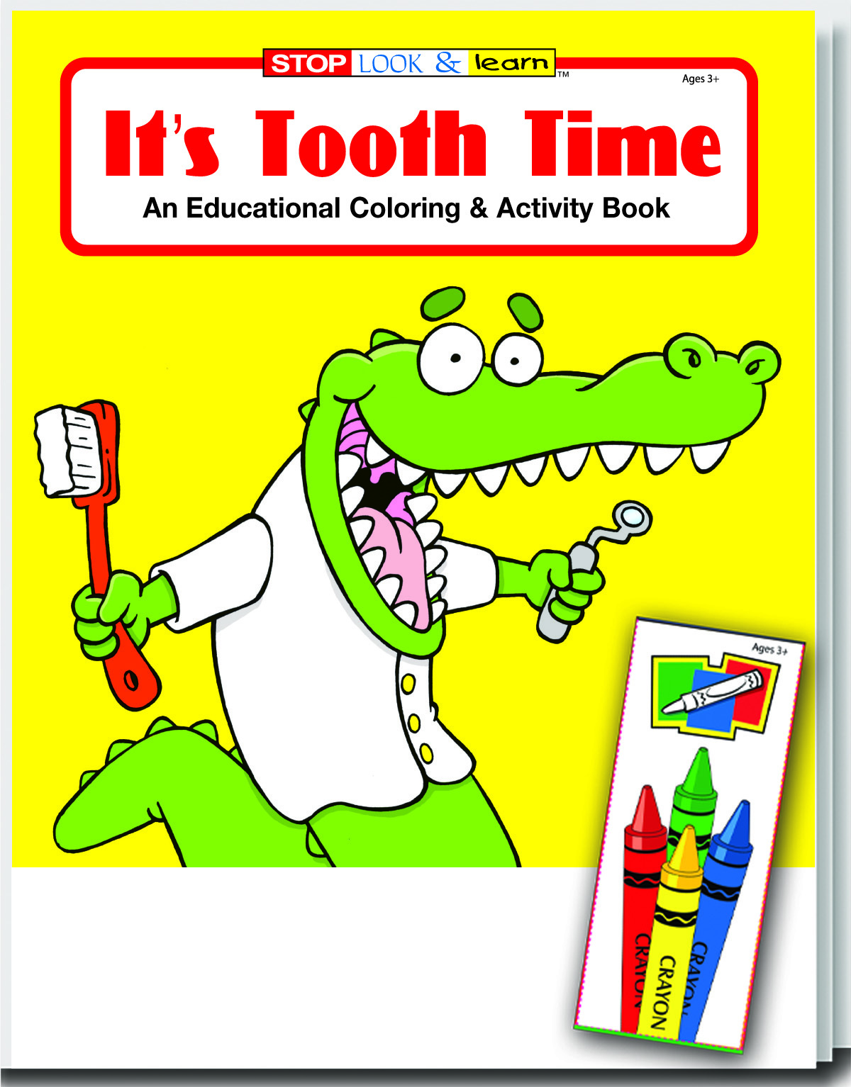 Coloring Book Fun Pack - It's Tooth Time Case of 72