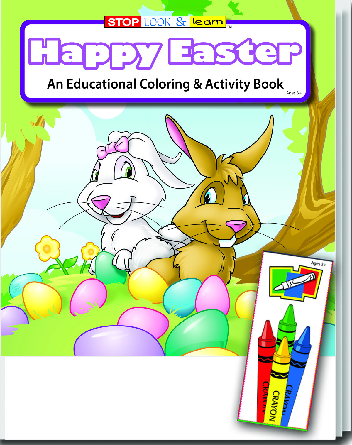 Coloring Book Fun Pack - Happy Easter Case of 72