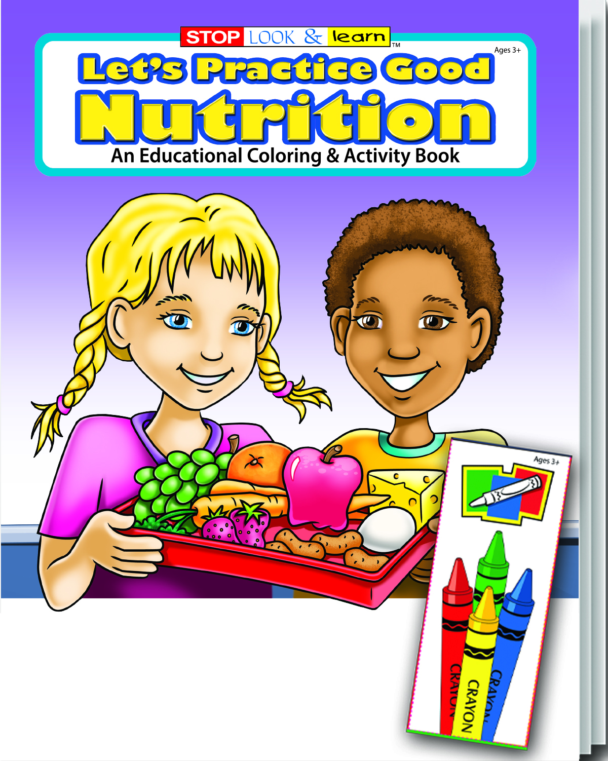 Coloring Book Fun Pack - Let's Practice Good Nutrition Case of 72