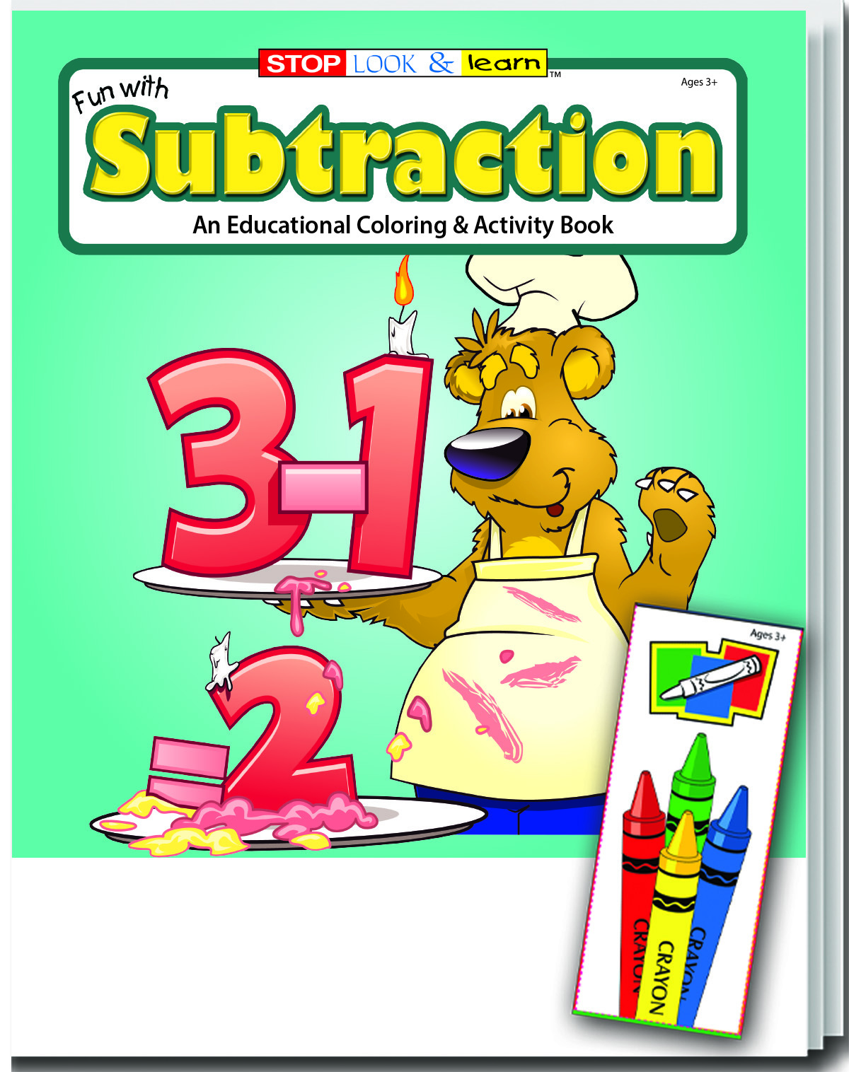 Coloring Book Fun Pack - Fun with Subtraction Case of 72