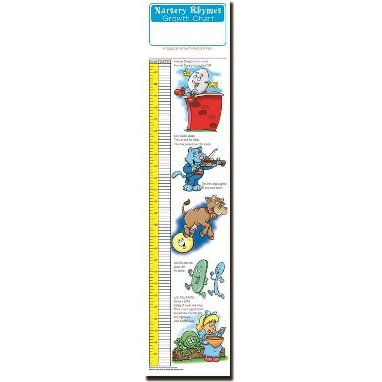 Picture of DDI 2345995 Growth Charts - Nursery Rhymes Case of 250