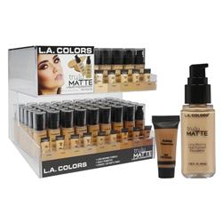 Picture of DDI 2344106 L.A. Colors Truly Matte Liquid Foundation - 14 Shades Case of 126