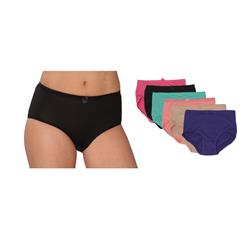 Picture of DDI 2346582 Microfiber Feel Women&apos;s Briefs Assorted Plus Sizes - Assorted Case of 72