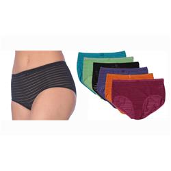 Picture of DDI 2346597 Women&apos;s Spandex Full-Cut Mid Rise Panties Regular Sizes - Assorted Case of 72